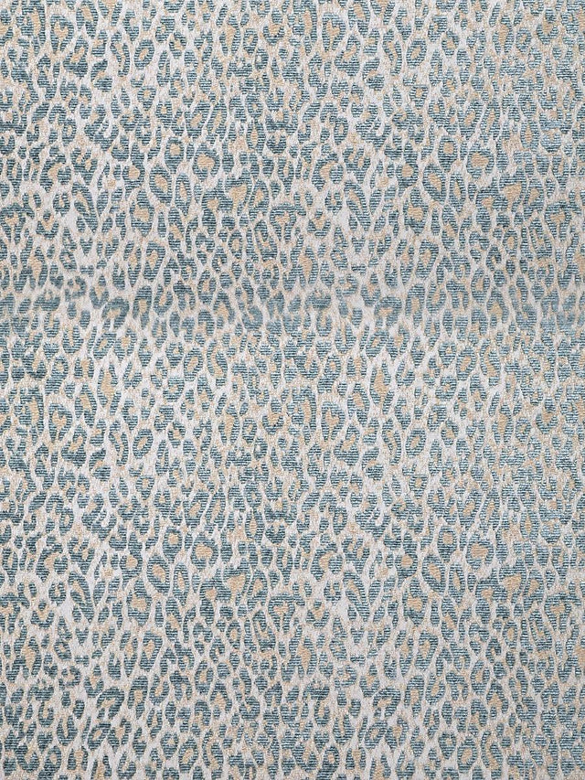 Scalamandre Leopard Cloudy Blue Fabric