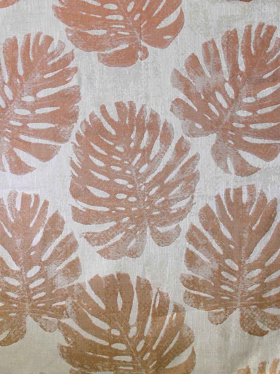 Scalamandre Palm Leaves Chic Salmon Fabric