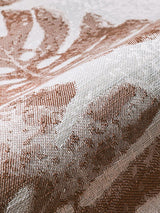 Scalamandre Palm Leaves Chic Salmon Fabric