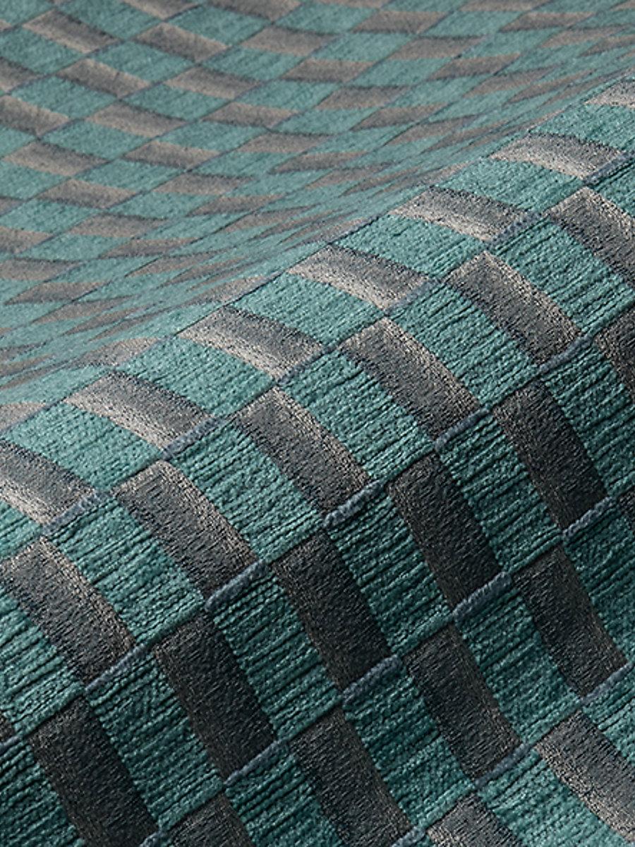 Scalamandre Damier Porcelain Blue Fabric