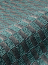 Scalamandre Damier Porcelain Blue Fabric