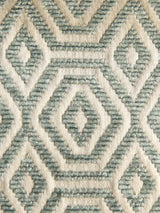 Scalamandre Geometric Drops Cloudy Blue Fabric