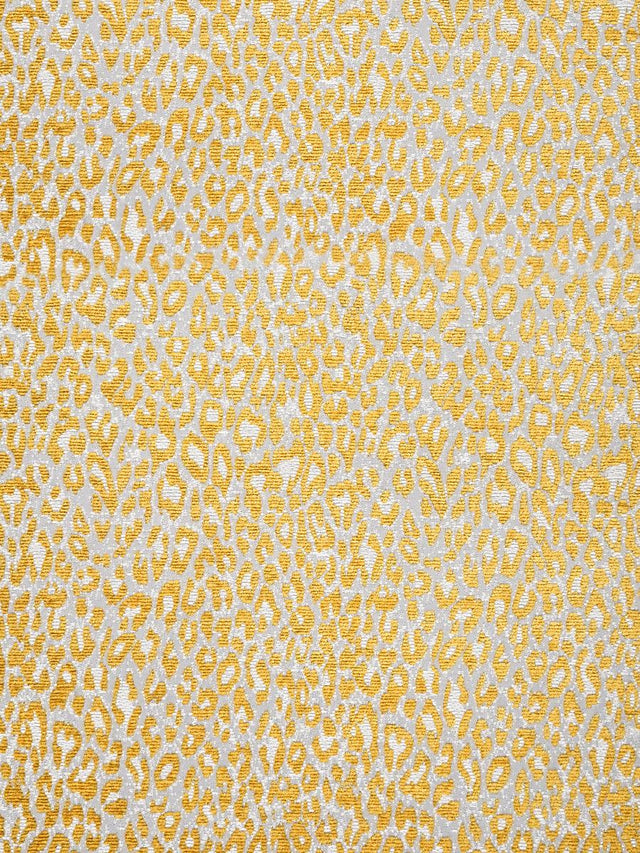 Scalamandre Leopard Misted Yellow Fabric