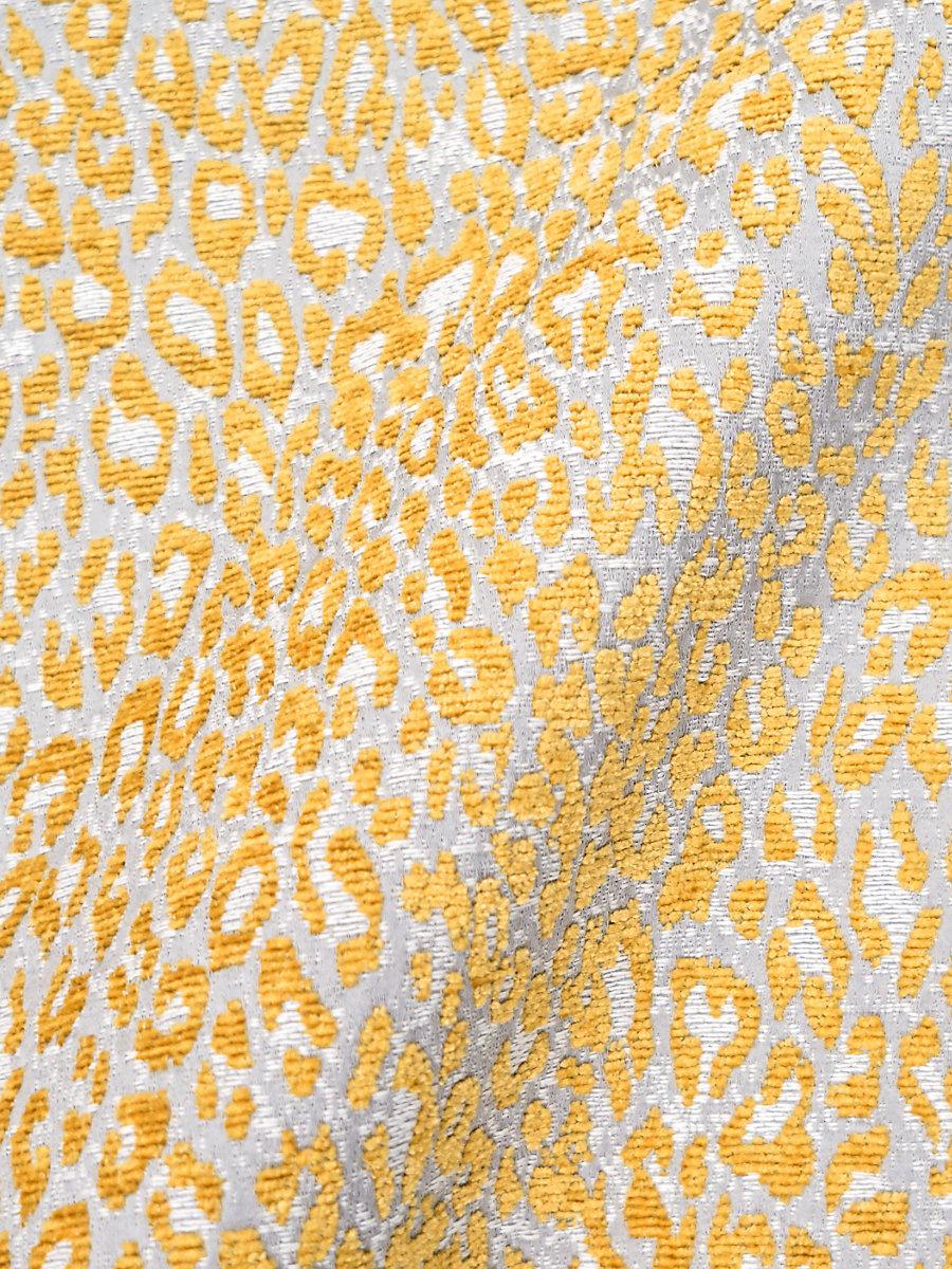 Scalamandre Leopard Misted Yellow Fabric