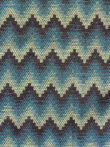Scalamandre Blossom Wavy Blue Fabric