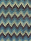 Scalamandre Blossom Wavy Blue Fabric