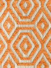 Aldeco Geometric Drops Orange Koi Fabric