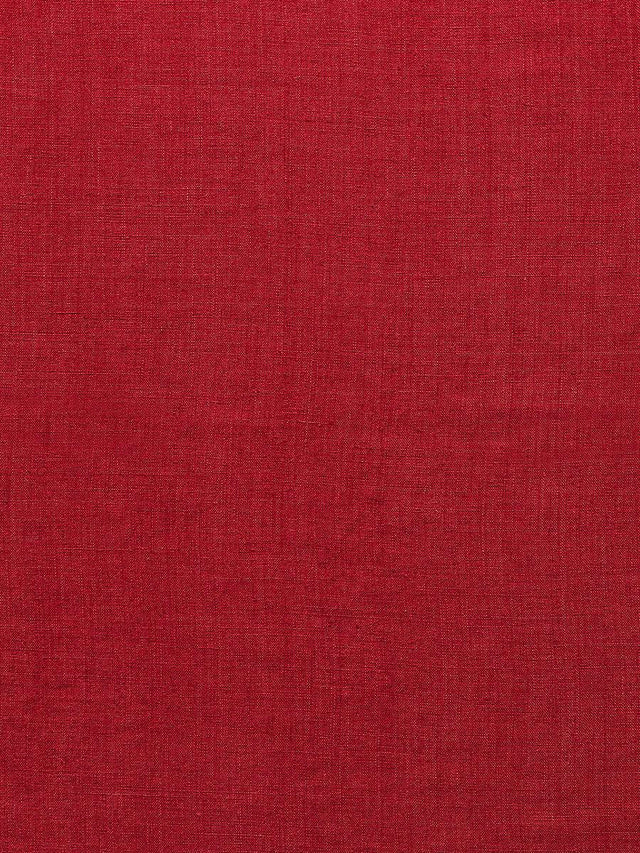 Scalamandre Specialist Fr Samba Red Linen Fabric