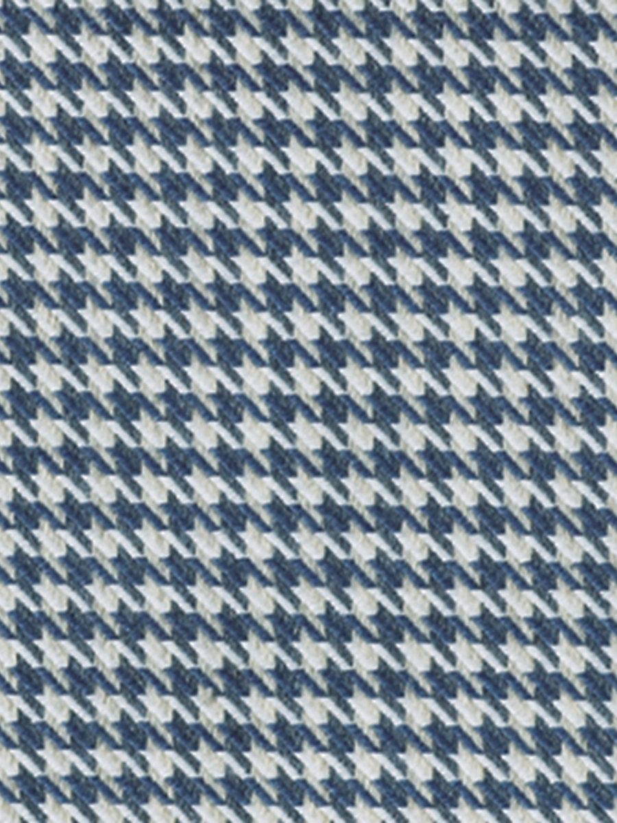Scalamandre Pied De Poule Navy Fabric