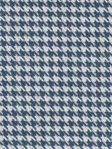 Scalamandre Pied De Poule Navy Fabric