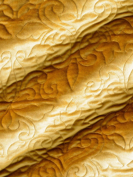 Scalamandre Velbrode Brass Fabric