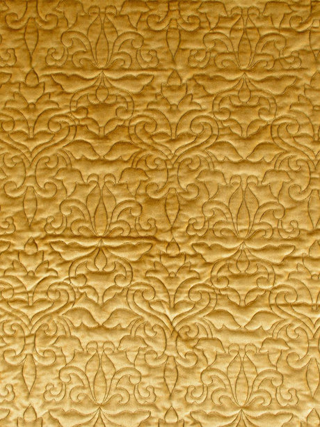 Scalamandre Velbrode Brass Fabric