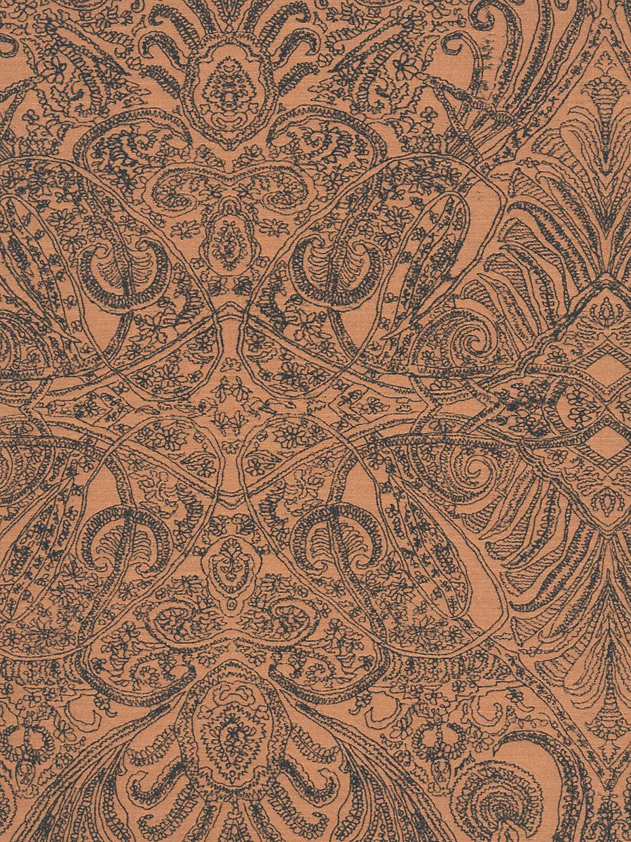 Scalamandre Persian Nights Copper Fabric