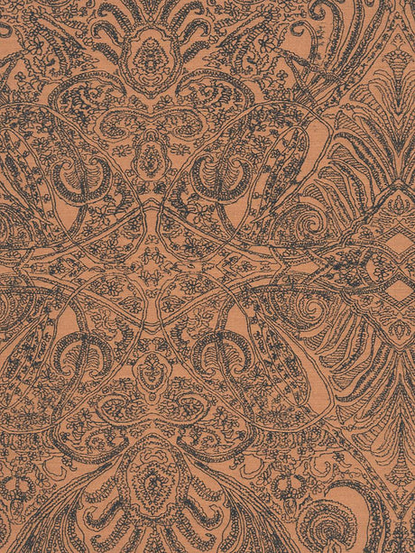 Scalamandre Persian Nights Copper Fabric