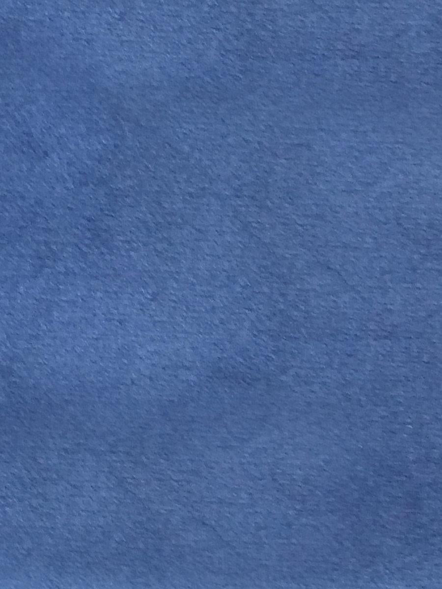 Scalamandre Sucesso | Wide Width Velvet Indigo Blue Fabric
