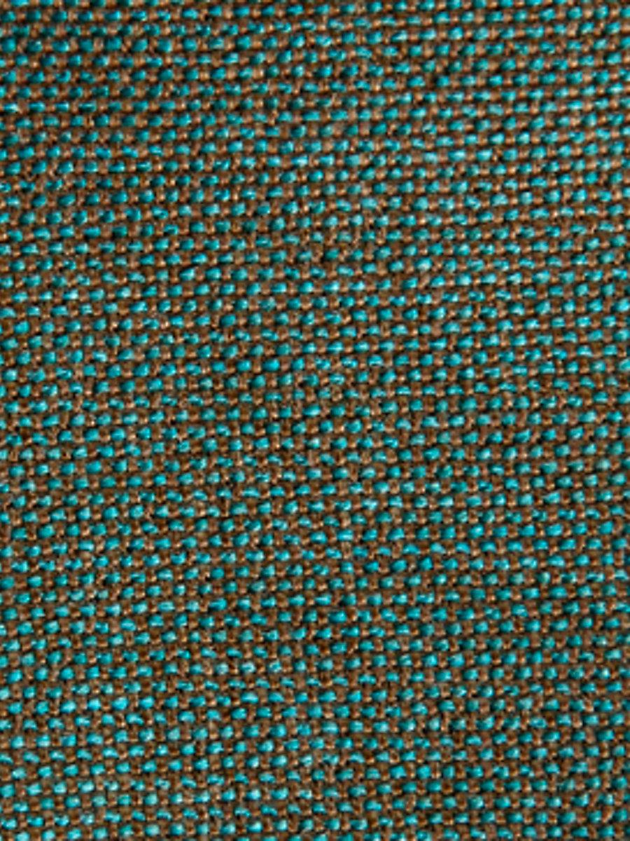 Scalamandre Tulu Brown & Viridian Green Fabric