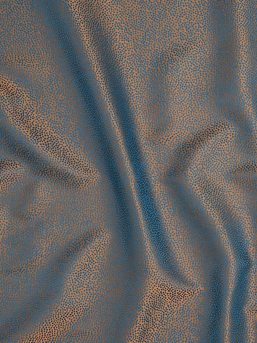 Scalamandre Phoenix Dot Turquoise Fabric