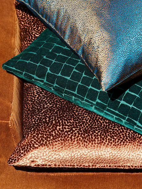 Scalamandre Phoenix Dot Copper Fabric