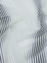 Scalamandre Spectrum Ii Ebony & Ivory Fabric