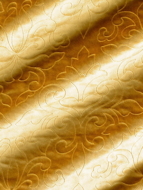Scalamandre Classic Velvet Brass Fabric