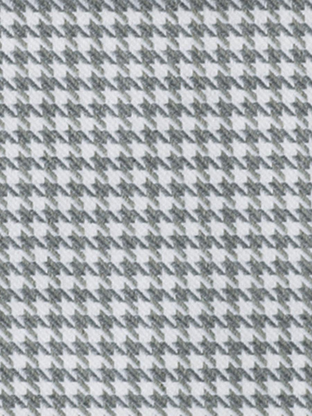Scalamandre Pied De Poule Silver Dollar Fabric