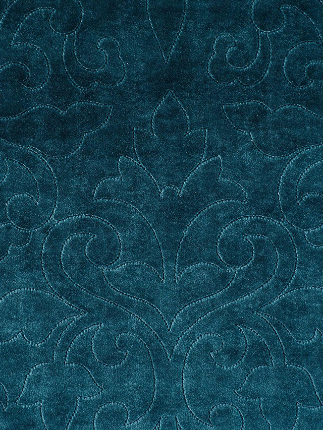 Scalamandre Classic Velvet Teal Fabric
