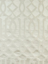 Scalamandre Master Trellis Snow White Fabric