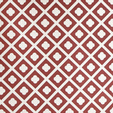 Lee Jofa JARDIN DARK RUST ON ECRU Fabric