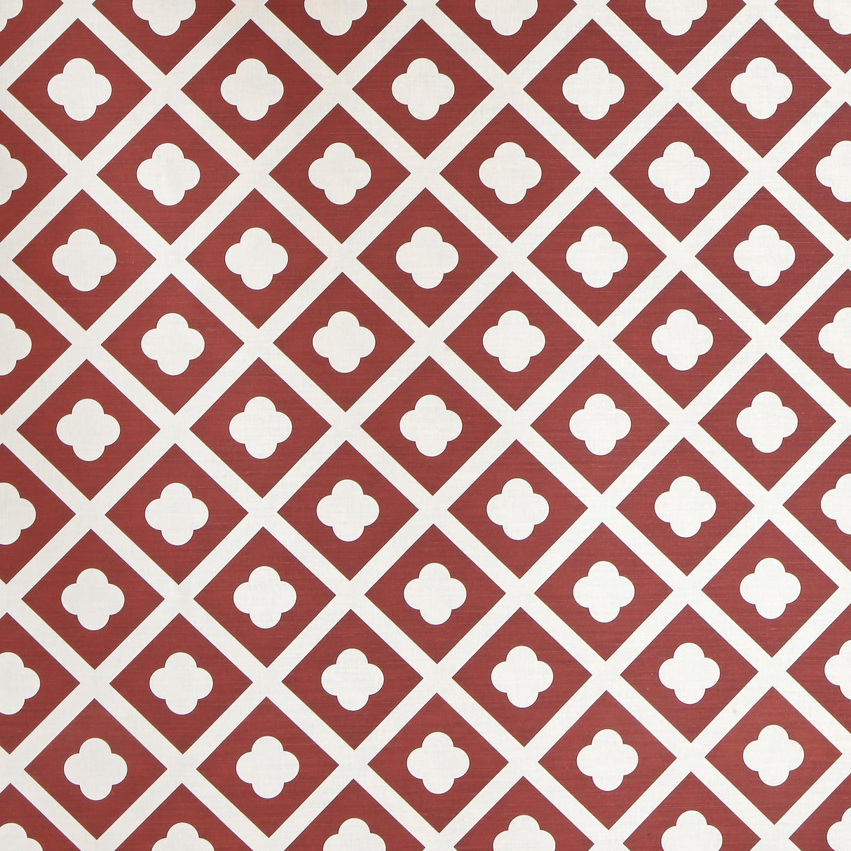 Lee Jofa JARDIN DARK RUST ON ECRU Fabric