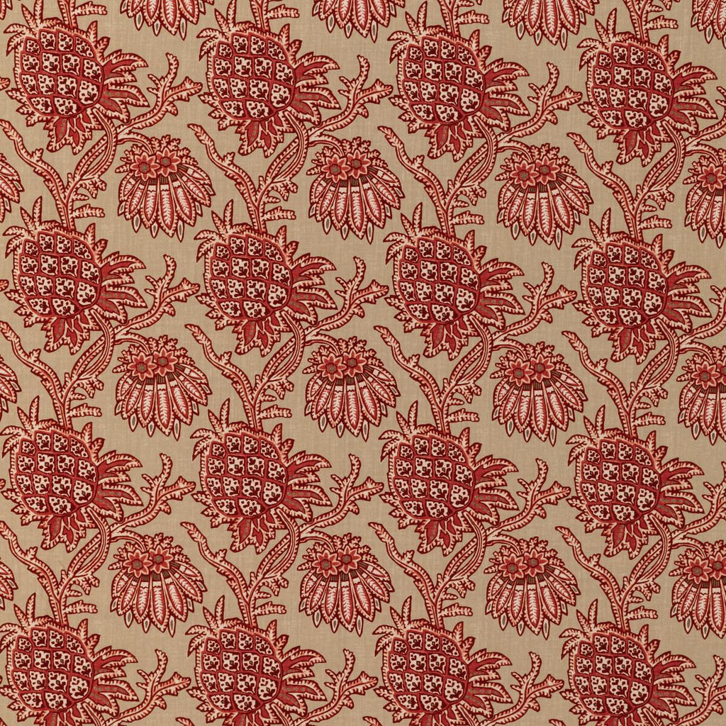 Brunschwig & Fils BRASSAC PRINT RED Fabric