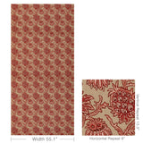 Brunschwig & Fils BRASSAC PRINT RED Fabric