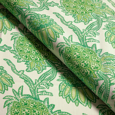Brunschwig & Fils BRASSAC PRINT GREEN Fabric