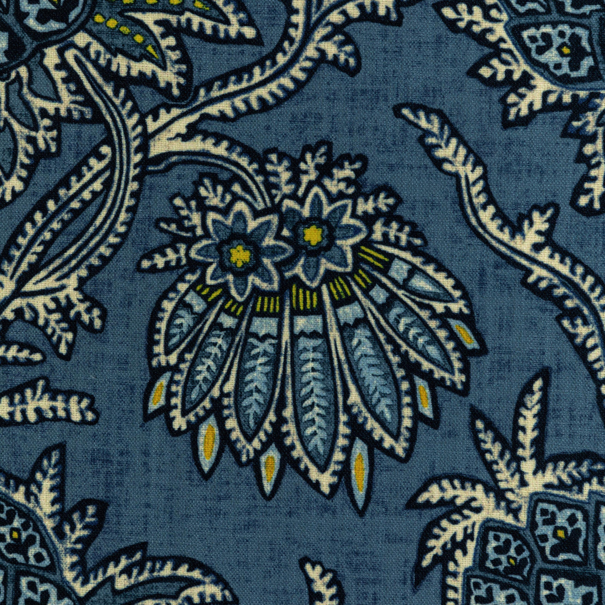 Brunschwig & Fils BRASSAC PRINT INDIGO Fabric