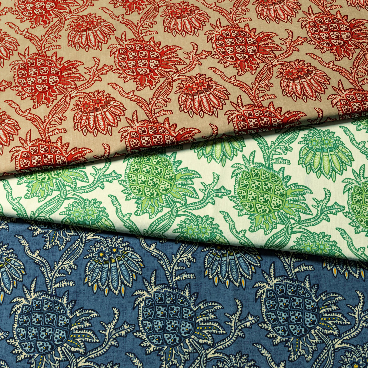 Brunschwig & Fils BRASSAC PRINT INDIGO Fabric