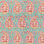 Brunschwig & Fils ROUGIER PRINT AQUA Fabric