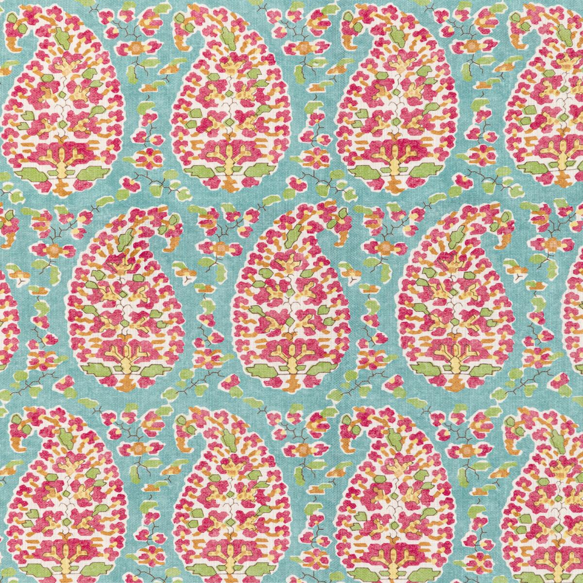 Brunschwig & Fils ROUGIER PRINT AQUA Fabric