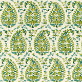 Brunschwig & Fils ROUGIER PRINT GREEN Fabric