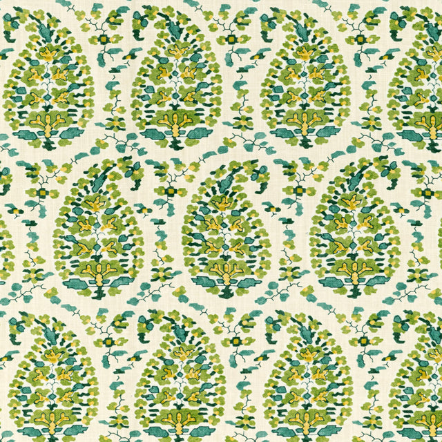 Brunschwig & Fils ROUGIER PRINT GREEN Fabric