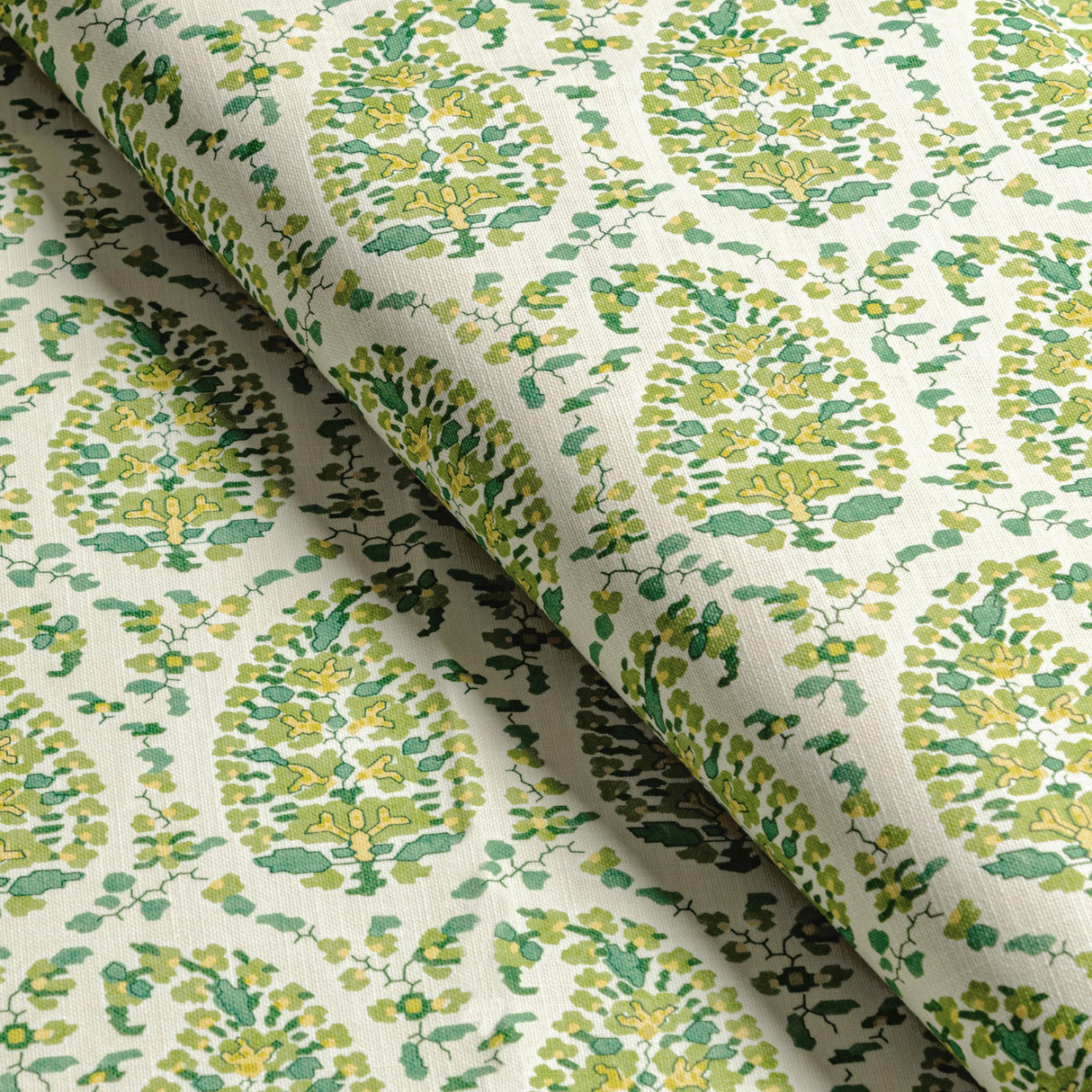 Brunschwig & Fils ROUGIER PRINT GREEN Fabric