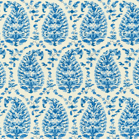 Brunschwig & Fils ROUGIER PRINT BLUE Fabric