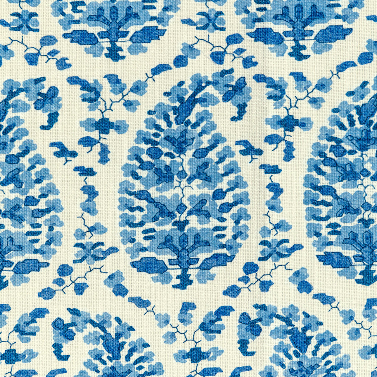 Brunschwig & Fils ROUGIER PRINT BLUE Fabric
