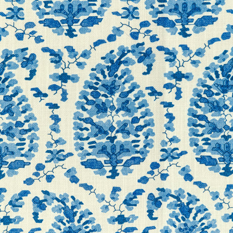 Brunschwig & Fils ROUGIER PRINT BLUE Fabric