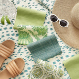 Brunschwig & Fils LES TOUCHES II TEAL Fabric