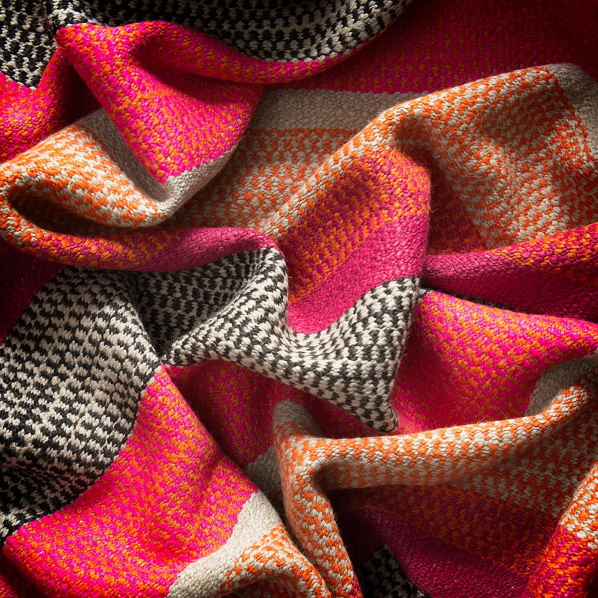 Andrew Martin LLAMA ORANGE Upholstery Fabric