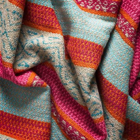 Andrew Martin PAMPAS TEAL Upholstery Fabric