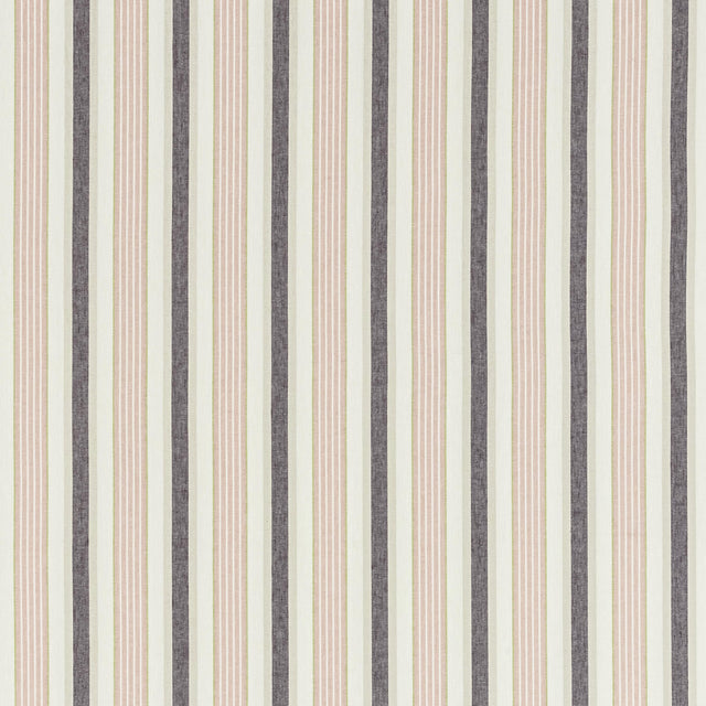 Clarke & Clarke BELVOIR BLUSH/DAMSON Upholstery Fabric