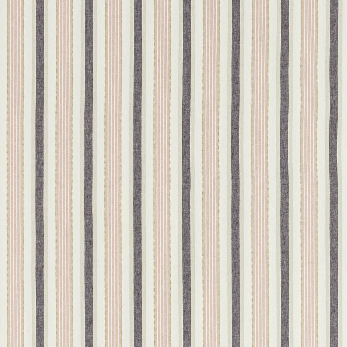Clarke & Clarke BELVOIR BLUSH/DAMSON Upholstery Fabric