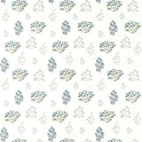 Clarke & Clarke FLORIS MINERAL/DENIM Fabric