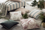 Clarke & Clarke ABELIA EMERALD Upholstery Fabric