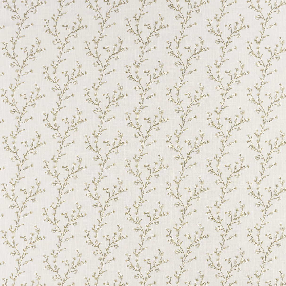 Clarke & Clarke BLOSSOM IVORY Fabric
